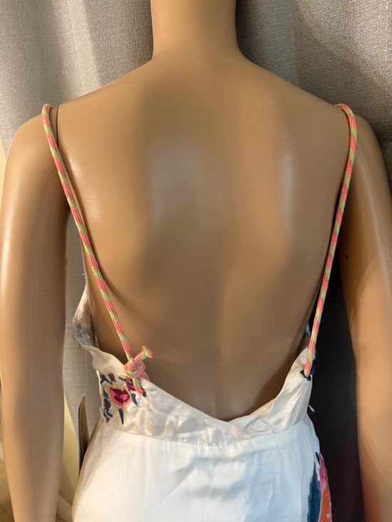 UO Jessa Belted Slip Midi Dress  small nwt - Picture 6 of 14